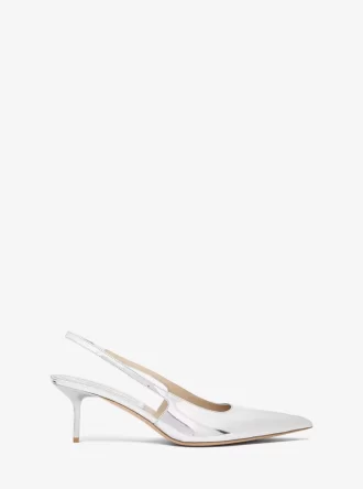 Czółenka Emma Metallic Leather Slingback Czółenka Emma Metallic Leather Slingback
