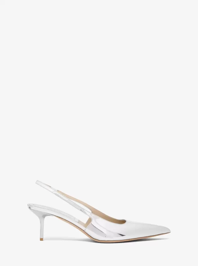 Czółenka Emma Metallic Leather Slingback Czółenka Emma Metallic Leather Slingback