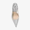 Czółenka Emma Metallic Leather Slingback Czółenka Emma Metallic Leather Slingback