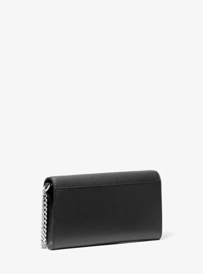 Duża, chropowata, skórzana torba typu crossbody Carson Duża, chropowata, skórzana torba typu crossbody Carson