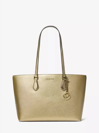 Duża metaliczna torba typu tote Sheila