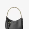 Duża, składana torba typu crossbody Jet Set ze skóry groszkowanej Duża, składana torba typu crossbody Jet Set ze skóry groszkowanej