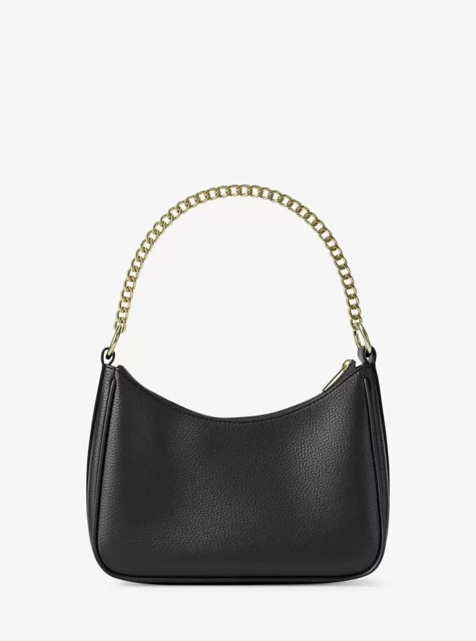 Duża, składana torba typu crossbody Jet Set ze skóry groszkowanej Duża, składana torba typu crossbody Jet Set ze skóry groszkowanej