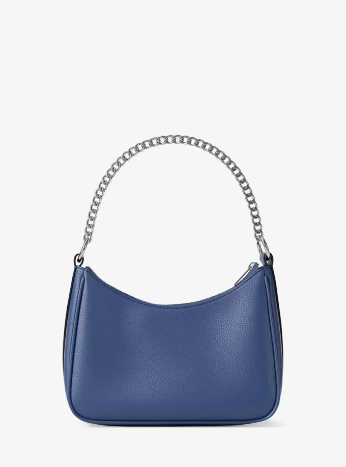 Duża, składana torba typu crossbody Jet Set ze skóry groszkowanej Duża, składana torba typu crossbody Jet Set ze skóry groszkowanej