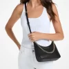 Duża, składana torba typu crossbody Jet Set ze skóry groszkowanej Duża, składana torba typu crossbody Jet Set ze skóry groszkowanej