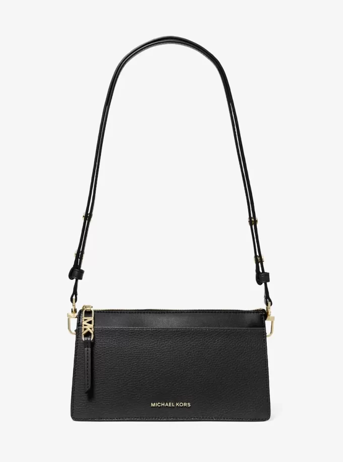 Duża skórzana torba typu crossbody Empire