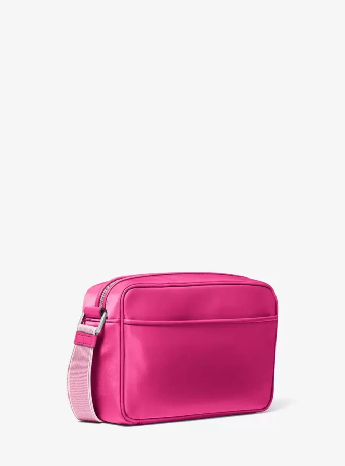 Duża torba listonoszka Jet Set z nylonu gabardynowego Duża torba listonoszka Jet Set z nylonu gabardynowego