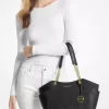 Duża torba na ramię Jet Set ze skóry saffiano