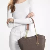 Duża torba na ramię z logo Jet Set Duża torba na ramię z logo Jet Set