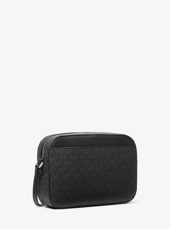 Duża torba na ramię z logo Jet Set Duża torba na ramię z logo Jet Set