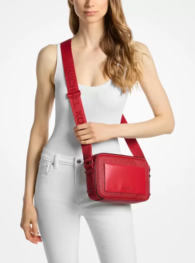 Duża torba typu crossbody z logo Maeve Duża torba typu crossbody z logo Maeve