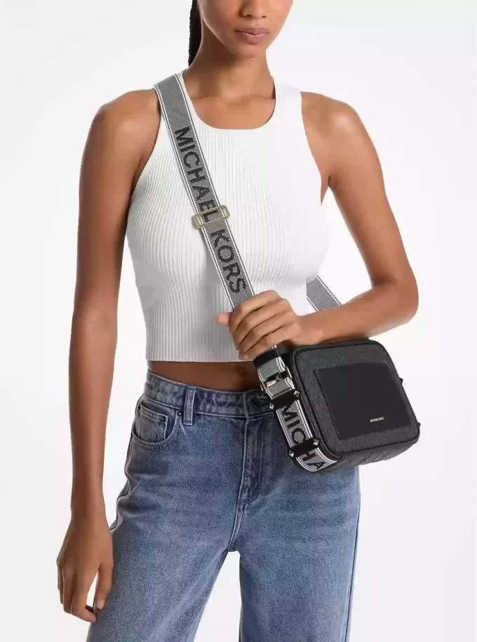 Duża torba typu crossbody z logo Maeve Duża torba typu crossbody z logo Maeve