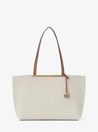 Duża torba typu tote Evelyn z logo