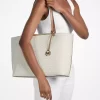 Duża torba typu tote Evelyn z logo Duża torba typu tote Evelyn z logo