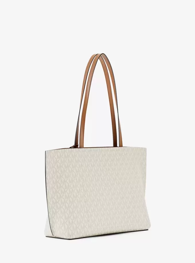 Duża torba typu tote Evelyn z logo Duża torba typu tote Evelyn z logo