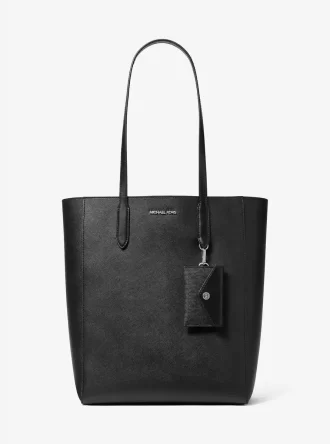 Duża torba typu tote Vincent ze skóry saffiano z etui na karty
