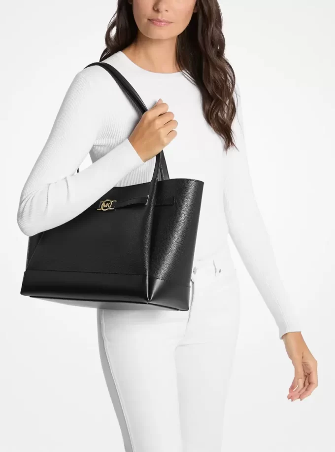 Duża torba typu tote z imitacji skóry Reed