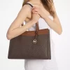 Duża torba typu tote z logo Jet Set Duża torba typu tote z logo Jet Set