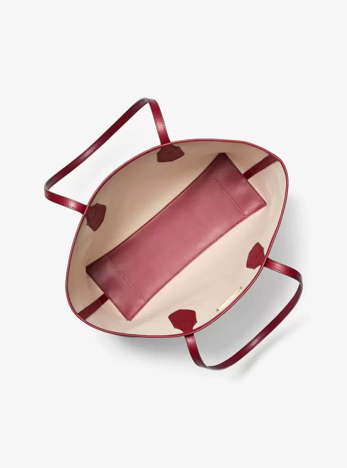 Duża torba typu tote z logo Ombré firmy Eva Duża torba typu tote z logo Ombré firmy Eva