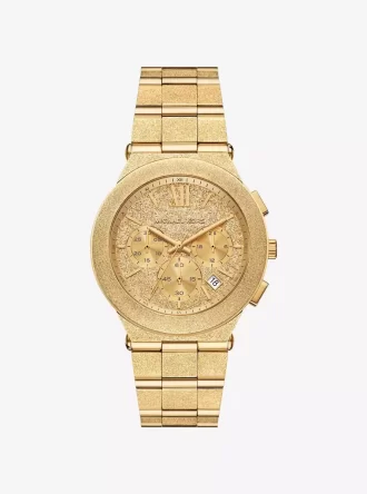 Duży zegarek Billie Frosted Gold-Tone