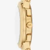 Duży zegarek Billie Frosted Gold-Tone