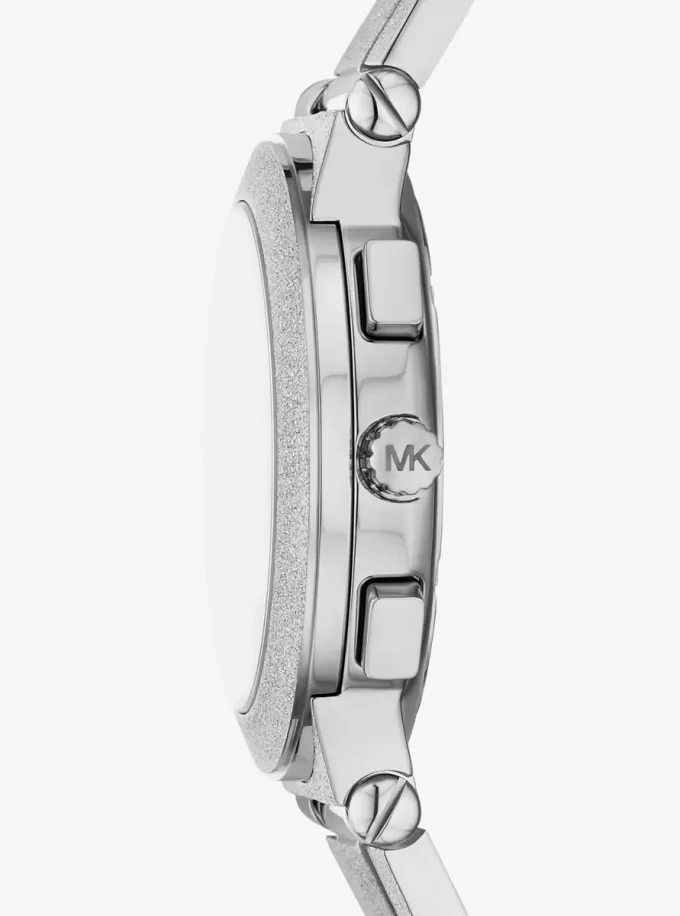 Duży zegarek Billie Frosted Silver-Tone Duży zegarek Billie Frosted Silver-Tone