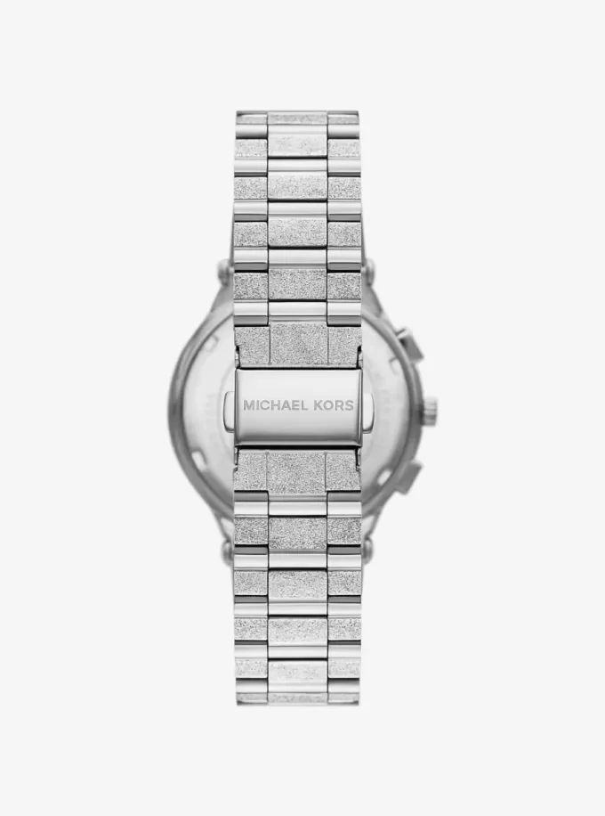 Duży zegarek Billie Frosted Silver-Tone Duży zegarek Billie Frosted Silver-Tone