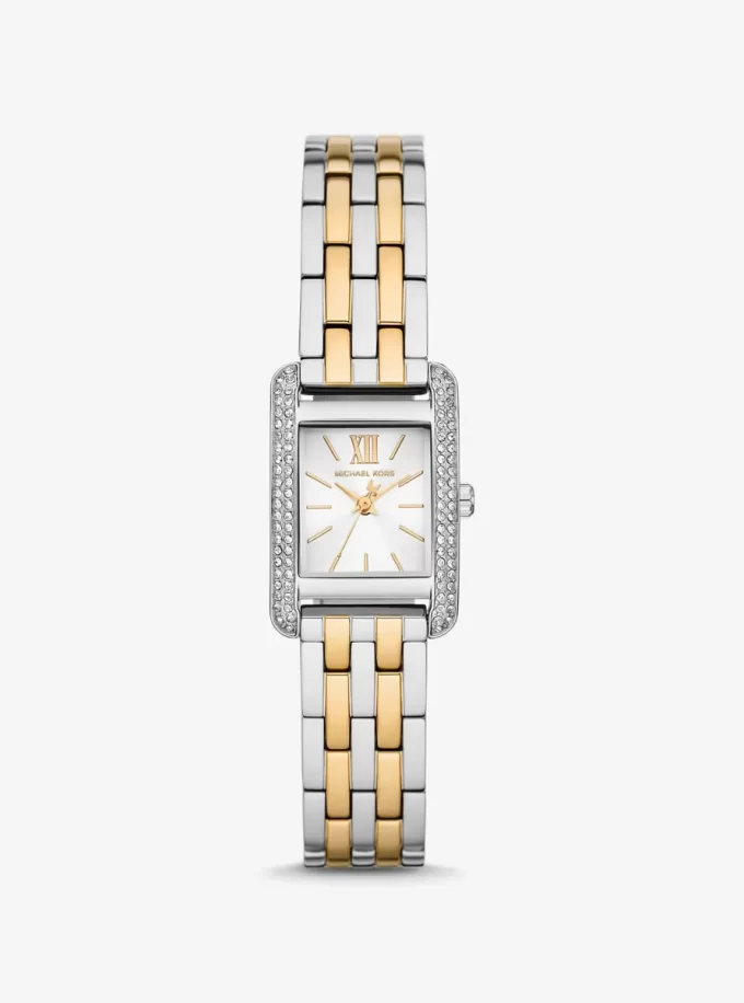Dwukolorowy zegarek Mini Monroe Pavé Dwukolorowy zegarek Mini Monroe Pavé