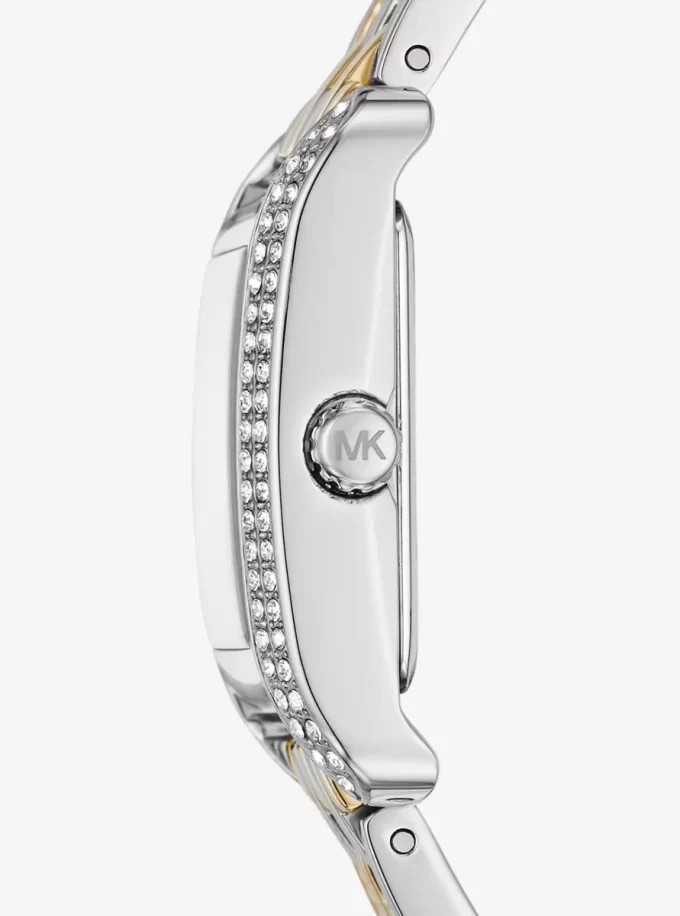 Dwukolorowy zegarek Mini Monroe Pavé Dwukolorowy zegarek Mini Monroe Pavé