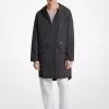 Dwustronna kurtka typu anorak z logo Signature Dwustronna kurtka typu anorak z logo Signature