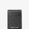 Etui na karty z klipsem do pieniędzy i logo Cooper Signature