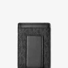 Etui na karty z klipsem do pieniędzy i logo Cooper Signature
