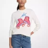 Graficzny sweter dzianinowy Graficzny sweter dzianinowy