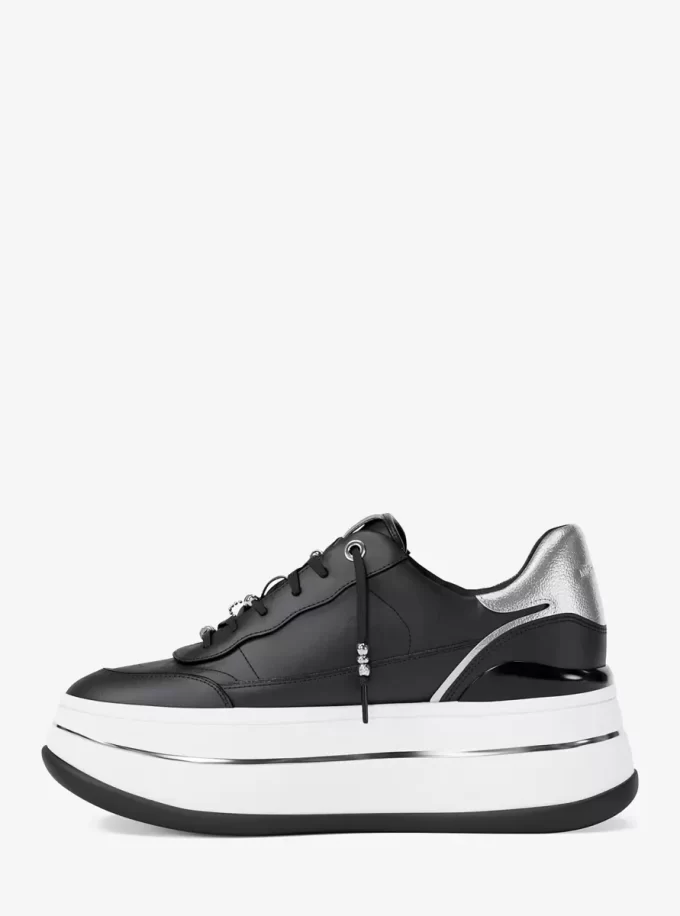 Hayes Ozdobne Skórzane Buty Platformowe Hayes Ozdobne Skórzane Buty Platformowe