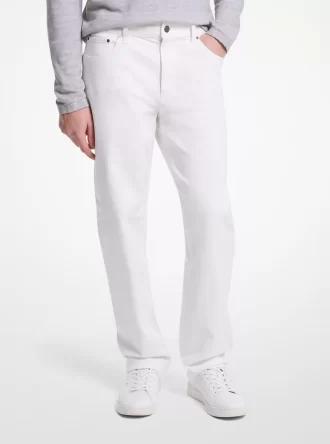 Jeansy Finn Straight-Fit Stretch