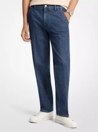 Jeansy Finn Straight-Fit Stretch