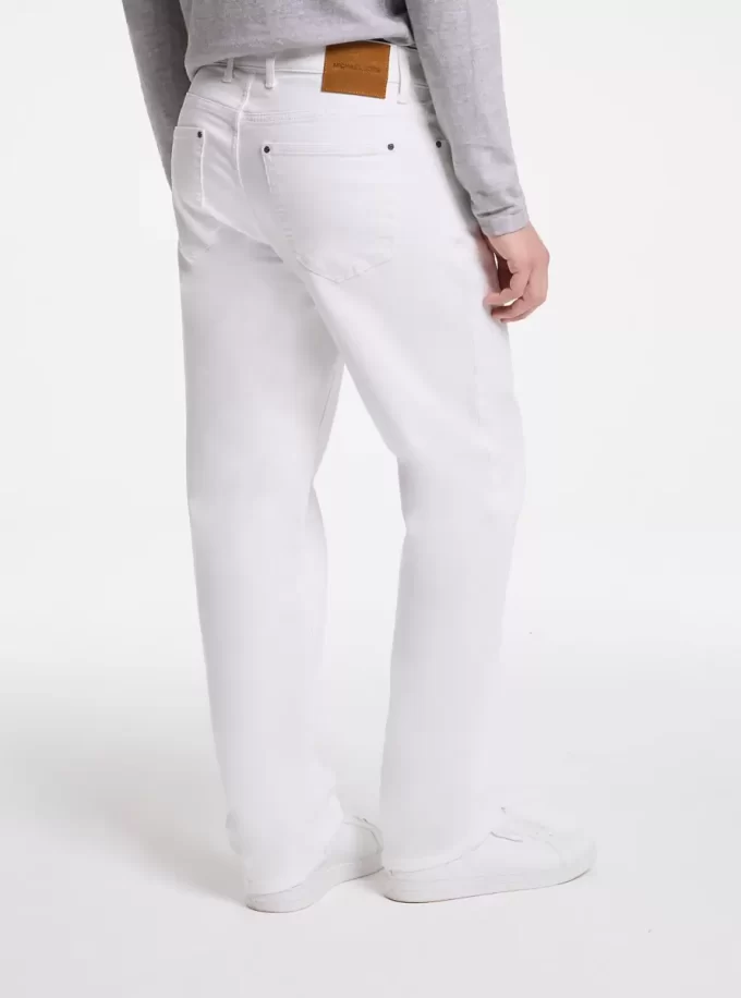 Jeansy Finn Straight-Fit Stretch