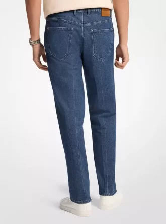 Jeansy Finn Straight-Fit Stretch
