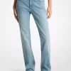 Jeansy typu cygaretki z elastycznego denimu Jeansy typu cygaretki z elastycznego denimu