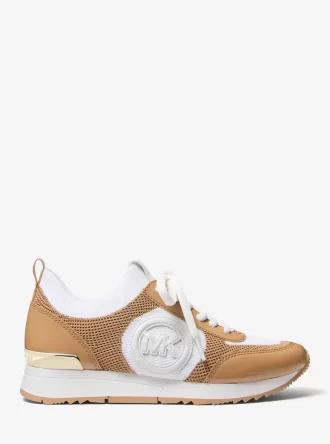 Jenkins Dwukolorowe, rozciągliwe, dzianinowe buty sportowe