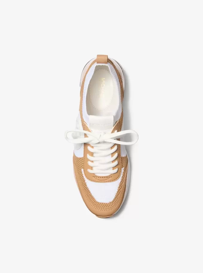 Jenkins Dwukolorowe, rozciągliwe, dzianinowe buty sportowe Jenkins Dwukolorowe, rozciągliwe, dzianinowe buty sportowe