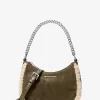 Jet Set Mała torebka typu crossbody z zamszu i imitacji skóry owczej Jet Set Mała torebka typu crossbody z zamszu i imitacji skóry owczej