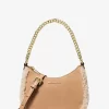 Jet Set Mała torebka typu crossbody z zamszu i imitacji skóry owczej Jet Set Mała torebka typu crossbody z zamszu i imitacji skóry owczej