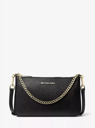 Jet Set Średniej wielkości torebka typu crossbody ze skóry saffiano