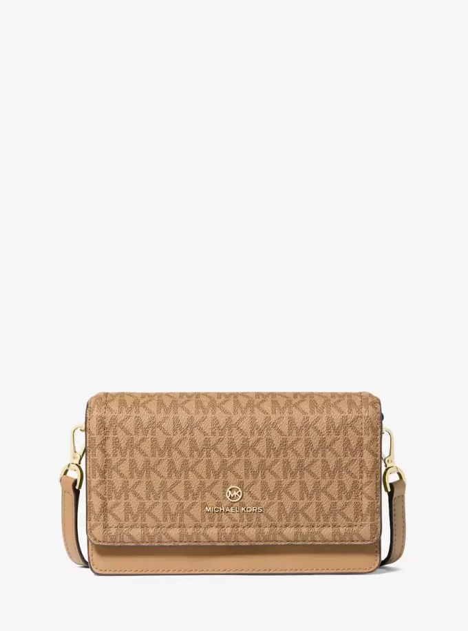 Jet Set Skórzana Torba na Ramię z Podpisanym Logo Jet Set Skórzana Torba na Ramię z Podpisanym Logo