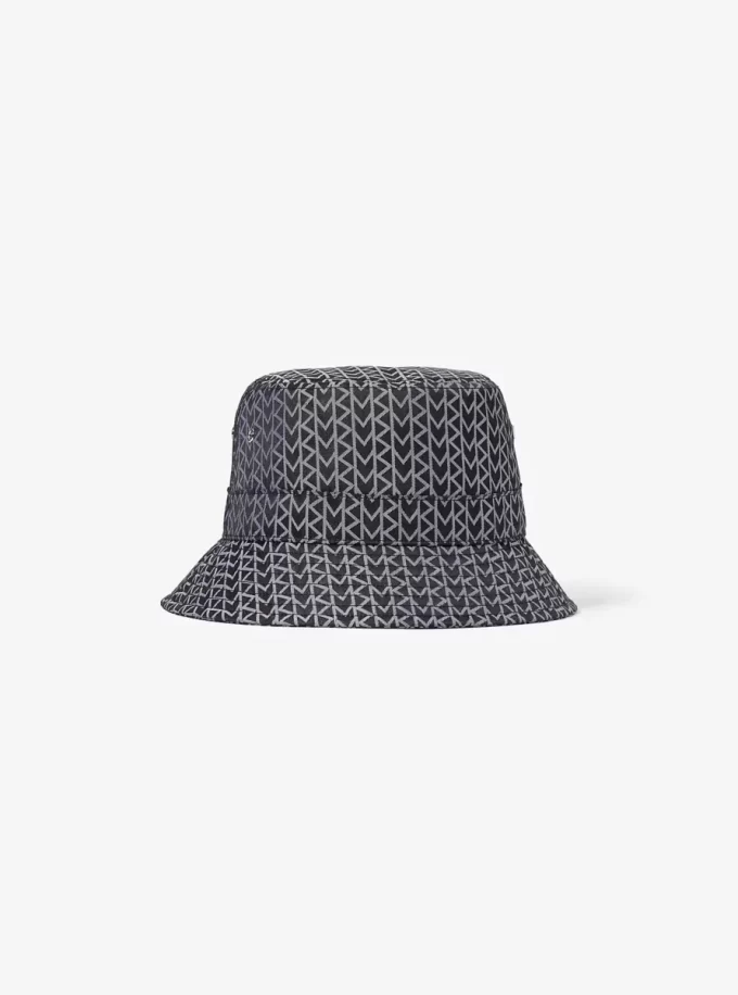 Kapelusz typu bucket z logo MK2000 z żakardu Kapelusz typu bucket z logo MK2000 z żakardu