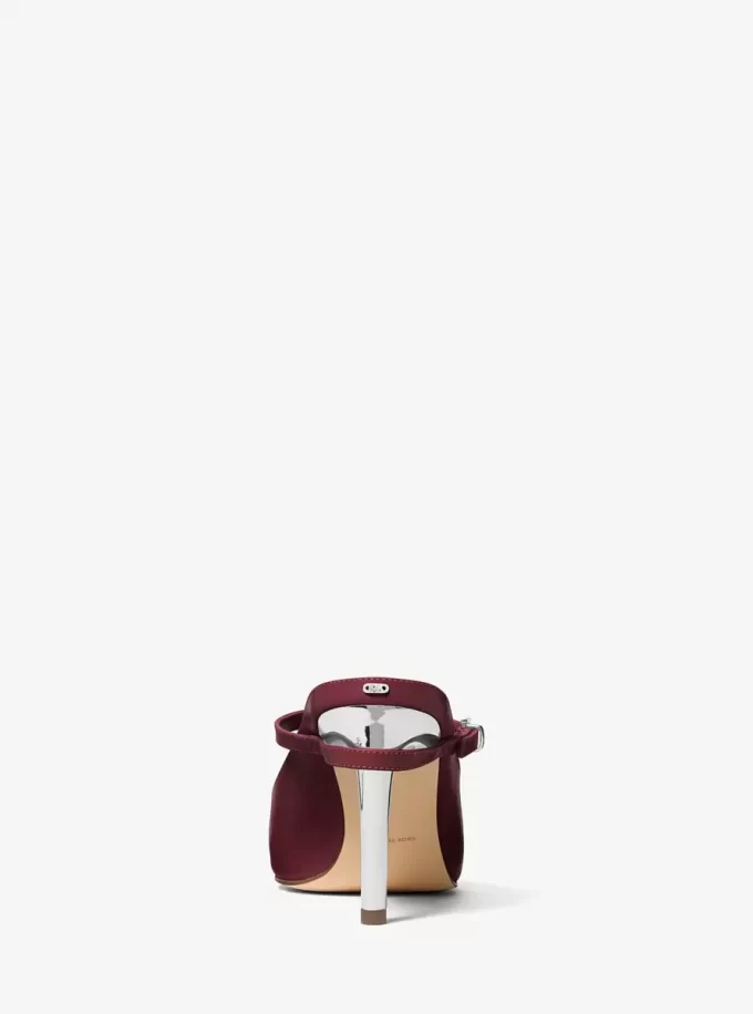Kasia Leather High Mule Pump Kasia Leather High Mule Pump