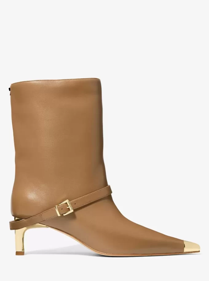 Kasia Skórzane Buty z Klamrą Kasia Skórzane Buty z Klamrą