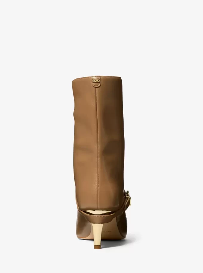 Kasia Skórzane Buty z Klamrą Kasia Skórzane Buty z Klamrą
