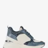 Katrina Mixed-Media Wedge Trainer Katrina Mixed-Media Wedge Trainer